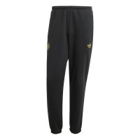 adidas Manchester United CNY Pantalon de Jogging 2024-2025 Noir Rouge Doré