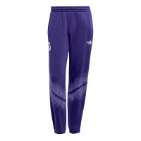 adidas Real Madrid CNY Pantalon de Jogging 2024-2025 Mauve Blanc