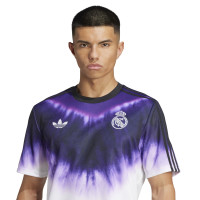 adidas Real Madrid CNY T-Shirt 2024-2025 Paars Wit Zwart