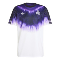 adidas Real Madrid CNY T-Shirt 2024-2025 Paars Wit Zwart