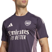 adidas Arsenal Trainingsset 2024-2025 Donkerpaars Beige Paars