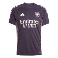 adidas Arsenal Trainingsset 2024-2025 Donkerpaars Beige Paars