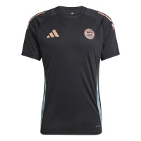 adidas Bayern Munich Maillot d'Entraînement 2024-2025 Noir Vert Bronze