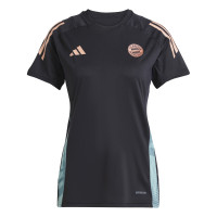 adidas Bayern Munich Maillot d'Entraînement 2024-2025 Femmes Noir Vert Bronze