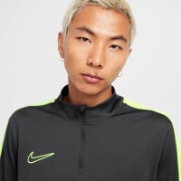 Survêtement Nike Academy 23 1/4 zippé gris foncé vert clair