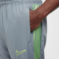 Nike Academy Trainingsbroek Woven Blauwgrijs Lichtgroen