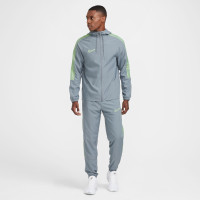 Nike Academy Trainingsbroek Woven Blauwgrijs Lichtgroen