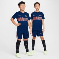 Nike CR7 Academy Short d'Entraînement Enfants Bleu Foncé Rose Doré