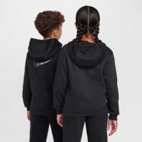 Nike CR7 Club Fleece Sweat à Capuche Enfants Noir Néon Jaune