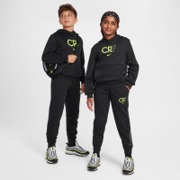 Nike CR7 Club Fleece Joggingbroek Kids Zwart Neongeel Grijs