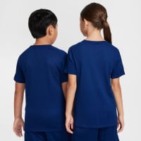 Nike CR7 Academy Ensemble Training Enfants Bleu Foncé Rose Doré