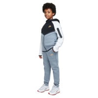 Survêtement Nike Tech Fleece Sportswear pour enfants gris, bleu, noir, blanc, jaune clair