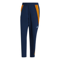 adidas Real Madrid Présentation Pantalon d'Entraînement 2024-2025 Bleu Foncé Orange Bleu Clair