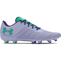 Under Armour Clone Magnetico Pro 3.0 Gazon Naturel Chaussures de Foot (FG) Mauve Clair Vert