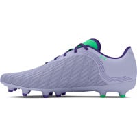 Under Armour Clone Magnetico Pro 3.0 Gazon Naturel Chaussures de Foot (FG) Mauve Clair Vert