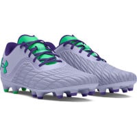 Under Armour Clone Magnetico Pro 3.0 Gazon Naturel Chaussures de Foot (FG) Mauve Clair Vert