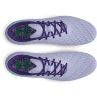 Under Armour Magnetico Select 3.0 Gazon Naturel Chaussures de Foot (FG) Mauve Clair Vert