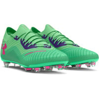 Under Armour Shadow Elite 2.0 Gazon Naturel Chaussures de Foot (FG) Vert Mauve