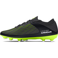 Under Armour Magnetico Pro 4.0 Gazon Naturel Chaussures de Foot (FG) Noir Vert