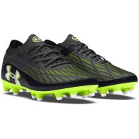 Under Armour Magnetico Pro 4.0 Gazon Naturel Chaussures de Foot (FG) Noir Vert