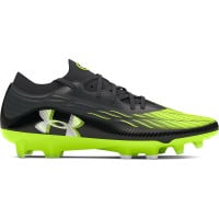 Under Armour Magnetico Elite 4.0 Gazon Naturel Chaussures de Foot (FG) Noir Vert