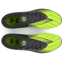 Under Armour Magnetico Elite 4.0 Gazon Naturel Chaussures de Foot (FG) Noir Vert