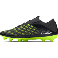 Under Armour Magnetico Select 4.0 Gras Voetbalschoenen (FG) Zwart Groen