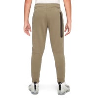 Nike Tech Fleece Sportswear Joggingbroek Kids Beige Zwart