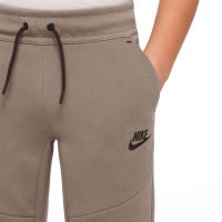 Nike Tech Fleece Sportswear Joggingbroek Kids Beige Zwart