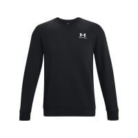 Under Armour Essential Fleece Crew Sweat-Shirt Noir Blanc