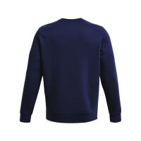 Under Armour Essential Fleece Crew Survêtement Bleu Foncé Blanc