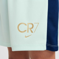 Nike CR7 Academy Trainingsbroekje Mintgroen Donkerblauw Goud