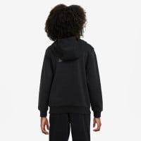 Nike CR7 Club Fleece Sweat à Capuche Enfants Noir Néon Jaune