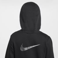 Nike CR7 Club Fleece Sweat à Capuche Enfants Noir Néon Jaune