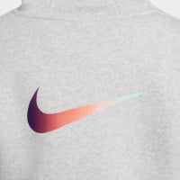 Nike CR7 Club Fleece Sweat à Capuche Enfants Gris Clair Doré Bleu Rose