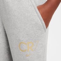 Nike CR7 Club Fleece Joggingbroek Kids Lichtgrijs Goud Donkerblauw Roze