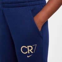 Nike CR7 Club Fleece Pantalon de Jogging Enfants Bleu Foncé Doré Rose Clair