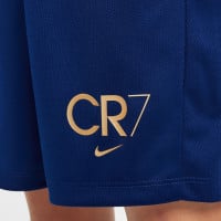 Nike CR7 Academy Short d'Entraînement Enfants Bleu Foncé Rose Doré