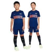 Nike CR7 Academy Ensemble Training Enfants Bleu Foncé Rose Doré