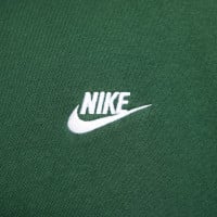 Survêtement polaire Nike Sportswear Club entièrement zippé vert foncé et blanc