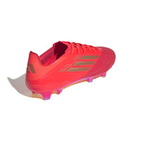 adidas F50 Elite Gras Voetbalschoenen (FG) Rood Goud