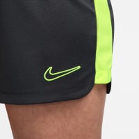 Pantalon d'entraînement Nike Academy 23 pour femme gris foncé vert clair