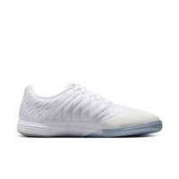 Nike Lunar Gato II Zaalvoetbalschoenen (IN) Wit Zilver