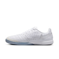 Nike Lunar Gato II Zaalvoetbalschoenen (IN) Wit Zilver