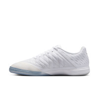 Nike Lunar Gato II Zaalvoetbalschoenen (IN) Wit Zilver