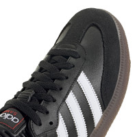 Baskets Adidas Samba noir blanc marron