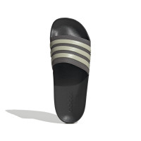 Claquettes de douche adidas Adilette, noir, marron, beige