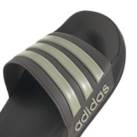 Claquettes de douche adidas Adilette, noir, marron, beige