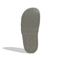 Claquettes de douche Adidas Adilette pour enfants, camouflage, vert, blanc