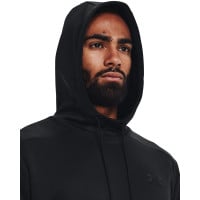 Sweat à capuche polaire Under Armour noir